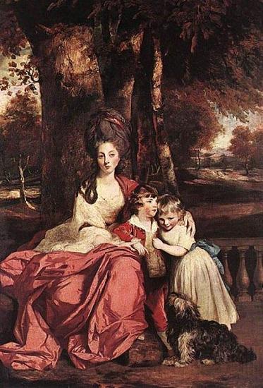 Sir Joshua Reynolds Lady Elizabeth Delme and her Children Germany oil painting art